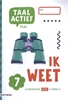 Afbeelding van Taal actief groep 7 thema 6 Leerwerkboek