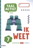 Afbeelding van Taal actief groep 7 thema 6 Leerwerkboek
