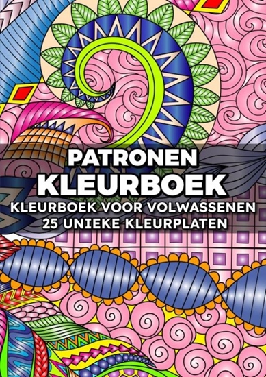 Afbeelding van Patronen Kleurboek - Kleurboek voor Volwassenen - 25 Unieke Kleurplaten