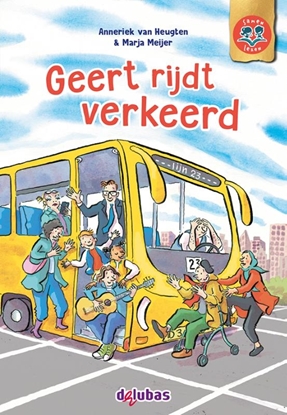 Afbeeldingen van Samen lezen Geert rijdt verkeerd
