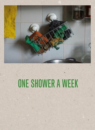 Afbeeldingen van One shower a week