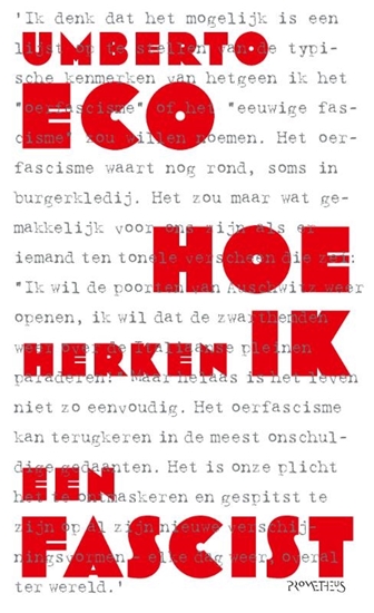 Afbeelding van Hoe herken ik een fascist