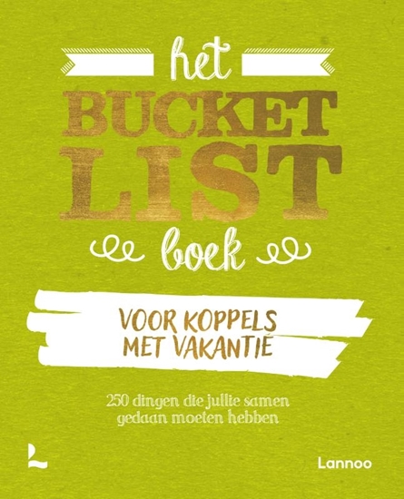Afbeelding van Het Bucketlist boek voor koppels met vakantie
