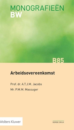 Afbeelding van Monografieen BW Arbeidsovereenkomst