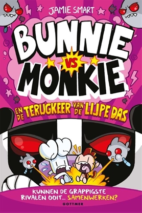 Afbeeldingen van Bunnie vs Monkie Bunnie vs Monkie en de terugkeer van de Lijpe Das