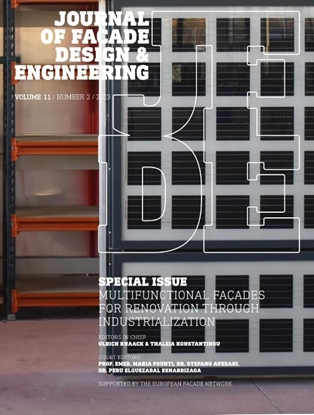 Afbeeldingen van Journal of Facade Design and Engineering Special Issue Multifunctional Façades for Renovation through Industrialization