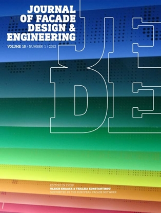 Afbeeldingen van Journal of Facade Design and Engineering Facade Design and Engineering | 2022