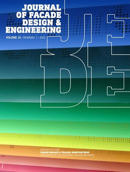Afbeelding van Journal of Facade Design and Engineering Facade Design and Engineering | 2022
