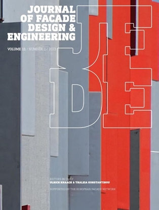 Afbeeldingen van Journal of Facade Design and Engineering Journal of Facade Design Engineering