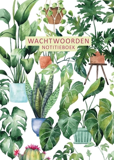 Afbeelding van Wachtwoorden notitieboek - Urban jungle