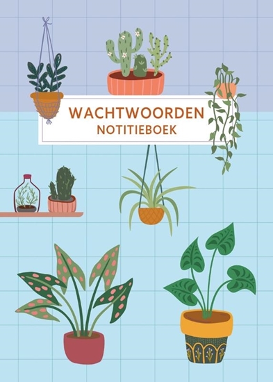 Afbeelding van Wachtwoorden notitieboek