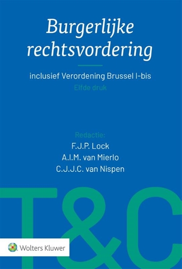 Afbeelding van Tekst & Commentaar Burgerlijke rechtsvordering