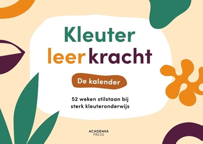 Afbeeldingen van Kleuterleerkracht de kalender