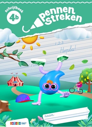 Afbeeldingen van Pennenstreken Groep 4 4B Schrijfboek