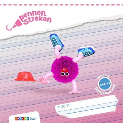 Afbeeldingen van Pennenstreken Groep 3 4,5-6-4,5 lijntjesschrift blokschrift (set 5ex)