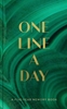 Afbeelding van One Line a Day Malachite Green One Line a Day