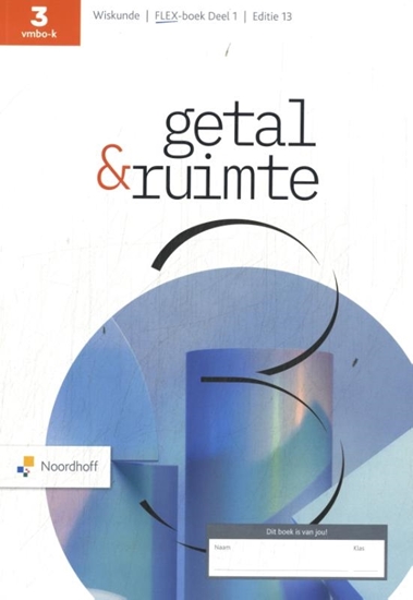 Afbeelding van Getal & Ruimte 3 vmbo-k deel 1 leerwerkboek