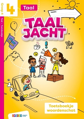 Afbeeldingen van Taaljacht Groep 4 taal toetsboekje