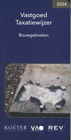 Afbeelding van Vastgoed taxatiewijzer bouwgebreken 2024