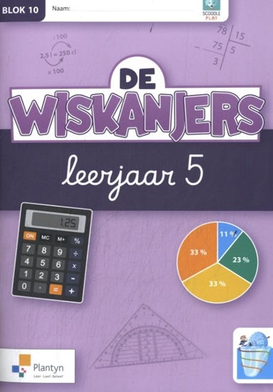 Afbeelding van De Wiskanjers 5 Blok 10 Werkboek
