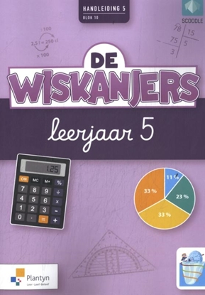 Afbeeldingen van De Wiskanjers 5 blok 10 Handleiding