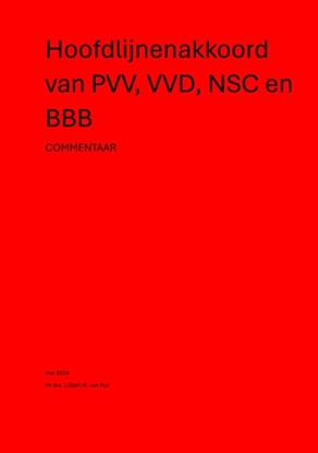 Afbeeldingen van Hoofdlijnenakkoord van PVV, VVD, NSC en BBB