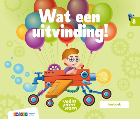 Afbeelding van Veilig leren lezen 8 wat een uitvinding leesboek