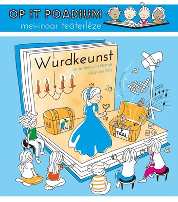 Afbeeldingen van Op 't podium, samen theaterlezen Wurdkeunst