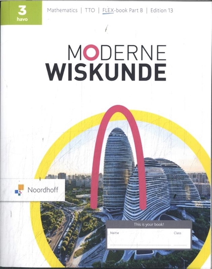 Afbeelding van Moderne Wiskunde 3 havo English FLEX boek B