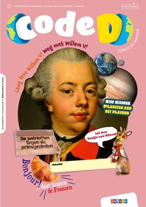Afbeeldingen van Code D groep 6 mens en maatschappij thema 3 werkboek