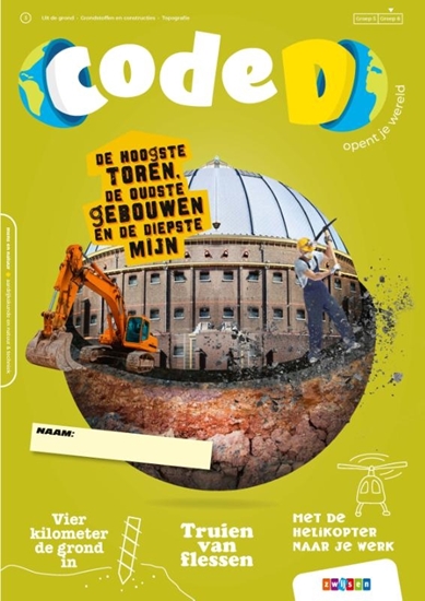 Afbeelding van Code D groep 6 mens en natuur thema 3 werkboek