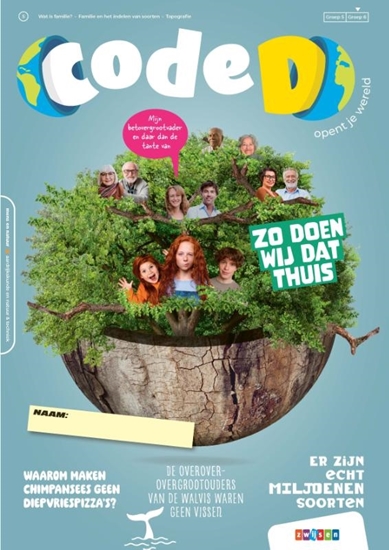 Afbeelding van Code D groep 6 mens en natuur thema 5 werkboek