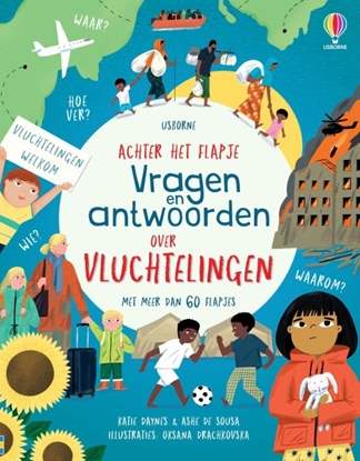 Afbeeldingen van Achter het flapje - Vragen en antwoorden Over vluchtelingen