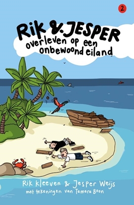 Afbeeldingen van Glowmovies Rik en Jesper overleven op een onbewoond eiland