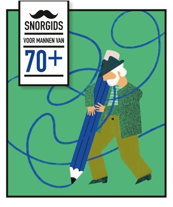 Afbeeldingen van Snor-gids Snorgids voor mannen van 70+