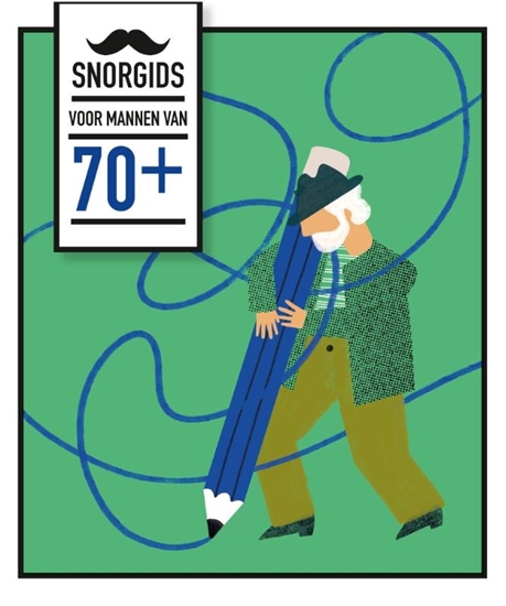 Afbeelding van Snor-gids Snorgids voor mannen van 70+