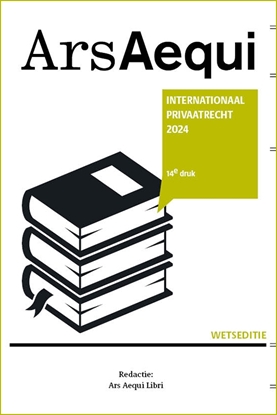 Afbeeldingen van Ars Aequi Wetseditie Internationaal Privaatrecht 2024