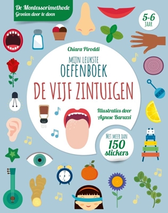 Afbeeldingen van Mijn leukste oefenboek de vijf zintuigen