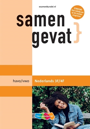 Afbeeldingen van Samengevat havo/vwo Nederlands 3F/4F