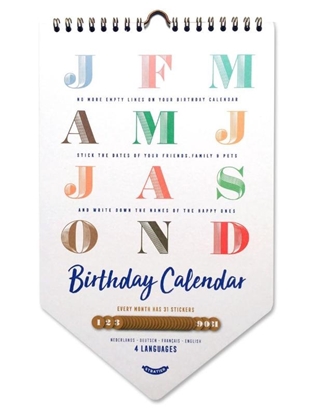 Afbeeldingen van Birthday Calendar