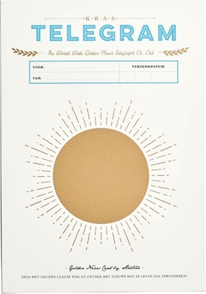 Afbeeldingen van Kras telegram Peter