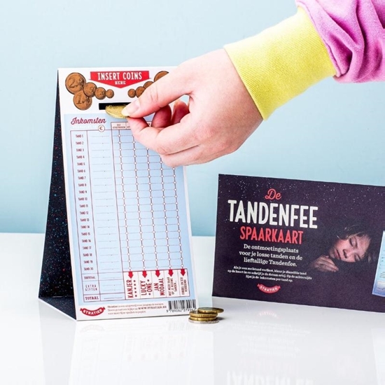 Afbeelding van De tandenfee spaarkaart