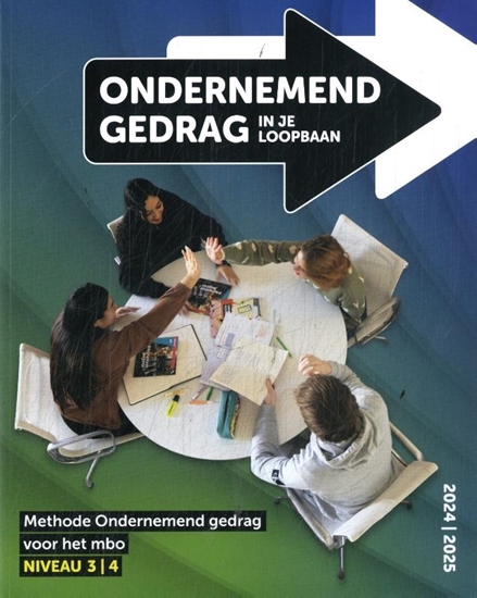 Afbeelding van Ondernemend gedrag Ondernemend gedrag in je loopbaan niveau 3-4 2024/2025
