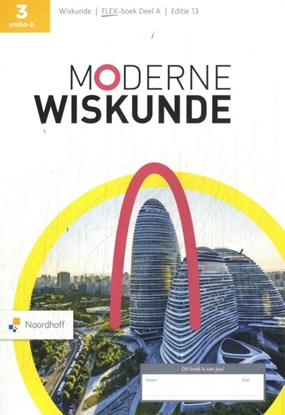 Afbeeldingen van Moderne Wiskunde vmbo-b 3 FLEX boek A