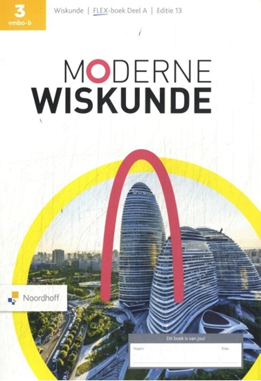 Afbeelding van Moderne Wiskunde vmbo-b 3 FLEX boek A