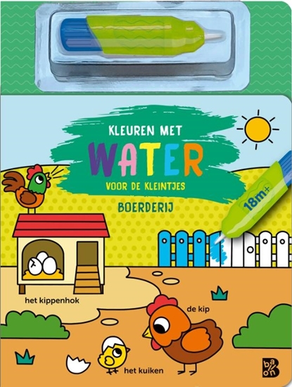 Afbeelding van Kleuren met water Kleuren met water voor de kleintjes