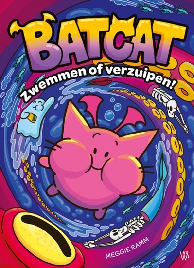 Afbeelding van BatCat Zwemmen of verzuipen!