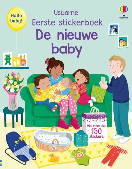 Afbeelding van Eerste stickerboek De nieuwe baby