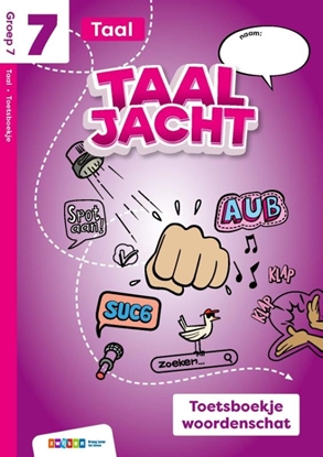 Afbeeldingen van Taaljacht Groep 7 taal toetsboekje