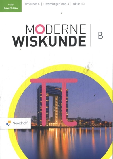 Afbeelding van Moderne Wiskunde vwo bovenbouw B Uitwerkingen deel 3